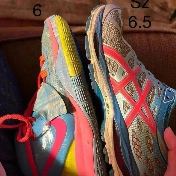 NIKE Kyrie 6 GS ‘Pool’, size 6 women’s, size 4-4.5 big girls - Picture 8 of 10